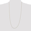14K 30 inch .5mm Box with Spring Ring Clasp Chain