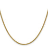 14K 26 inch 2.1mm Spiga with Lobster Clasp Chain
