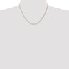 14K 18 inch 1.05mm Spiga with Lobster Clasp Chain