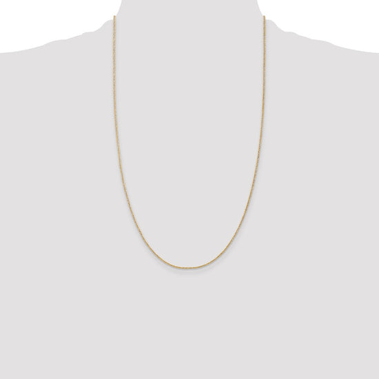 14K 26 inch 1.05mm Spiga with Lobster Clasp Chain