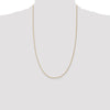 14K 26 inch 1.05mm Spiga with Lobster Clasp Chain