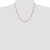 14K 20 inch 1.7mm Spiga with Lobster Clasp Chain