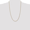 14K 26 inch 1.7mm Spiga with Lobster Clasp Chain