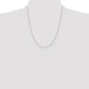 14k .75mm Round Open Link Cable Chain