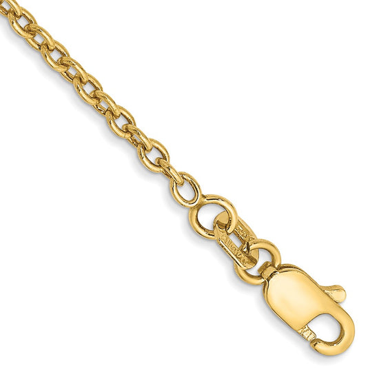 Gold (10K & 14K) Forzantina Cable Chain