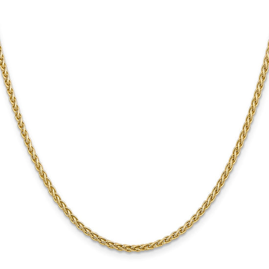 14K 20 inch 2.5mm Spiga with Lobster Clasp Chain