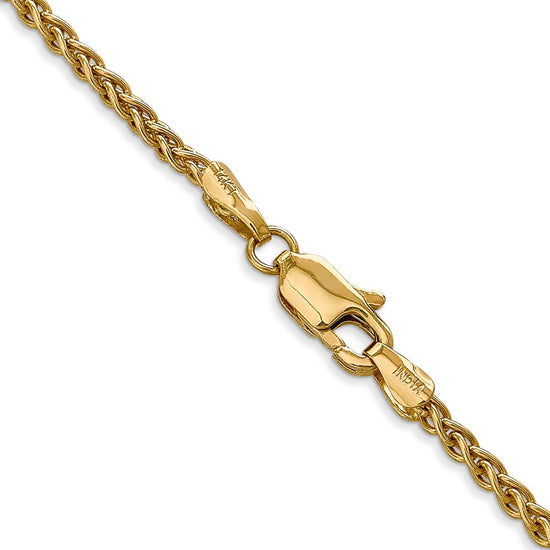14K 20 inch 2.5mm Spiga with Lobster Clasp Chain