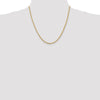 14K 20 inch 2.5mm Spiga with Lobster Clasp Chain