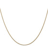 14K 20 inch 1.05mm Diamond-cut Spiga with Lobster Clasp Chain