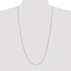 14K 30 inch .85mm Spiga with Lobster Clasp Chain