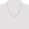 14K 20 inch .95mm Diamond-cut Cable with Lobster Clasp Chain