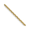 14K 26 inch .95mm Diamond-cut Cable with Lobster Clasp Chain