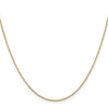 14K 20 inch .9mm Cable with Spring Ring Clasp Chain