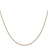 14K 22 inch .9mm Cable with Lobster Clasp Chain