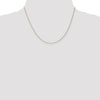 14K 18 inch .9mm Cable with Lobster Clasp Chain