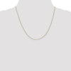 14K 20 inch .9mm Cable with Lobster Clasp Chain