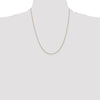 14K 22 inch .9mm Cable with Lobster Clasp Chain