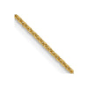14K 22 inch .9mm Cable with Lobster Clasp Chain