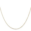 14K 14 inch .5mm Box with Lobster Clasp Chain