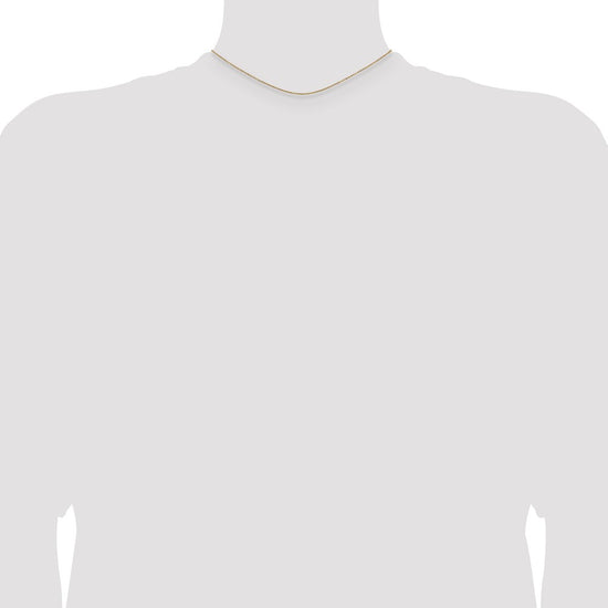 14K 14 inch 1.2mm Cable with Lobster Clasp Chain