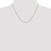 14K 18 inch 1.2mm Cable with Lobster Clasp Chain