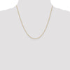 14K 20 inch 1.2mm Cable with Lobster Clasp Chain