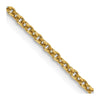 Gold (10K & 14K) Round Open Link Cable Chain