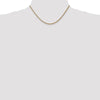 14K 16 inch 1.05mm Spiga with Spring Ring Clasp Chain