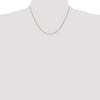 Gold (14K) Diamond-Cut Parisian Wheat Chain