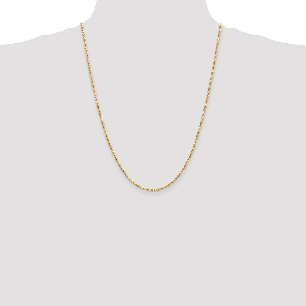 Gold (14K) Diamond-Cut Parisian Wheat Chain