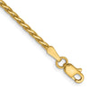 Gold (14K) Diamond-Cut Parisian Wheat Chain