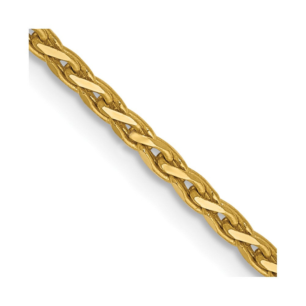Gold (14K) Diamond-Cut Parisian Wheat Chain