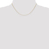 Gold (14K) Round Parisian Wheat Chain