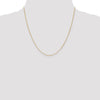 Gold (14K) Round Parisian Wheat Chain