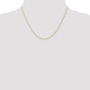Gold (14K) Round Parisian Wheat Chain
