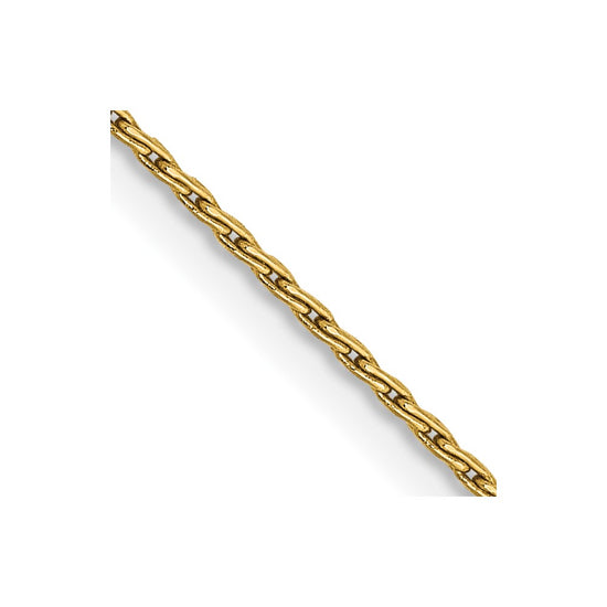 Gold (14K) Round Parisian Wheat Chain