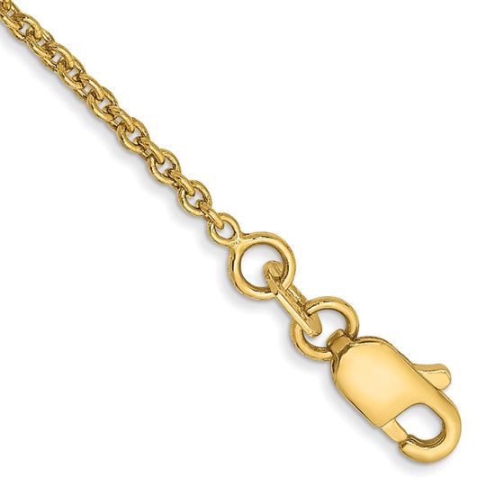 Gold (10K & 14K) Forzantina Cable Chain