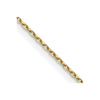14K 26 inch .8mm Diamond-cut Cable with Lobster Clasp Chain