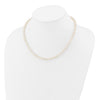 14k Round White Saltwater Akoya A Quality Cultured Pearl Necklaces