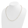 14k Round White Saltwater Akoya A Quality Cultured Pearl Necklaces