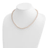 14k Round White Saltwater Akoya A Quality Cultured Pearl Necklaces