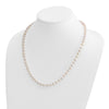 14k Round White Saltwater Akoya A Quality Cultured Pearl Necklaces