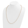 14k Round White Saltwater Akoya A Quality Cultured Pearl Necklaces
