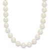 14k Round White Saltwater Akoya A Quality Cultured Pearl Necklaces