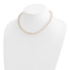 14k Round White Saltwater Akoya A Quality Cultured Pearl Necklaces