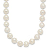 14k Round White Saltwater Akoya A Quality Cultured Pearl Necklaces