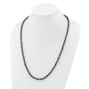 14kw Round Black Saltwater Akoya Cultured Pearl Necklaces