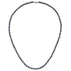 14kw Round Black Saltwater Akoya Cultured Pearl Necklaces