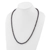 14kw Round Black Saltwater Akoya Cultured Pearl Necklaces