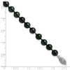14kw Round Black Saltwater Akoya Cultured Pearl Bracelets